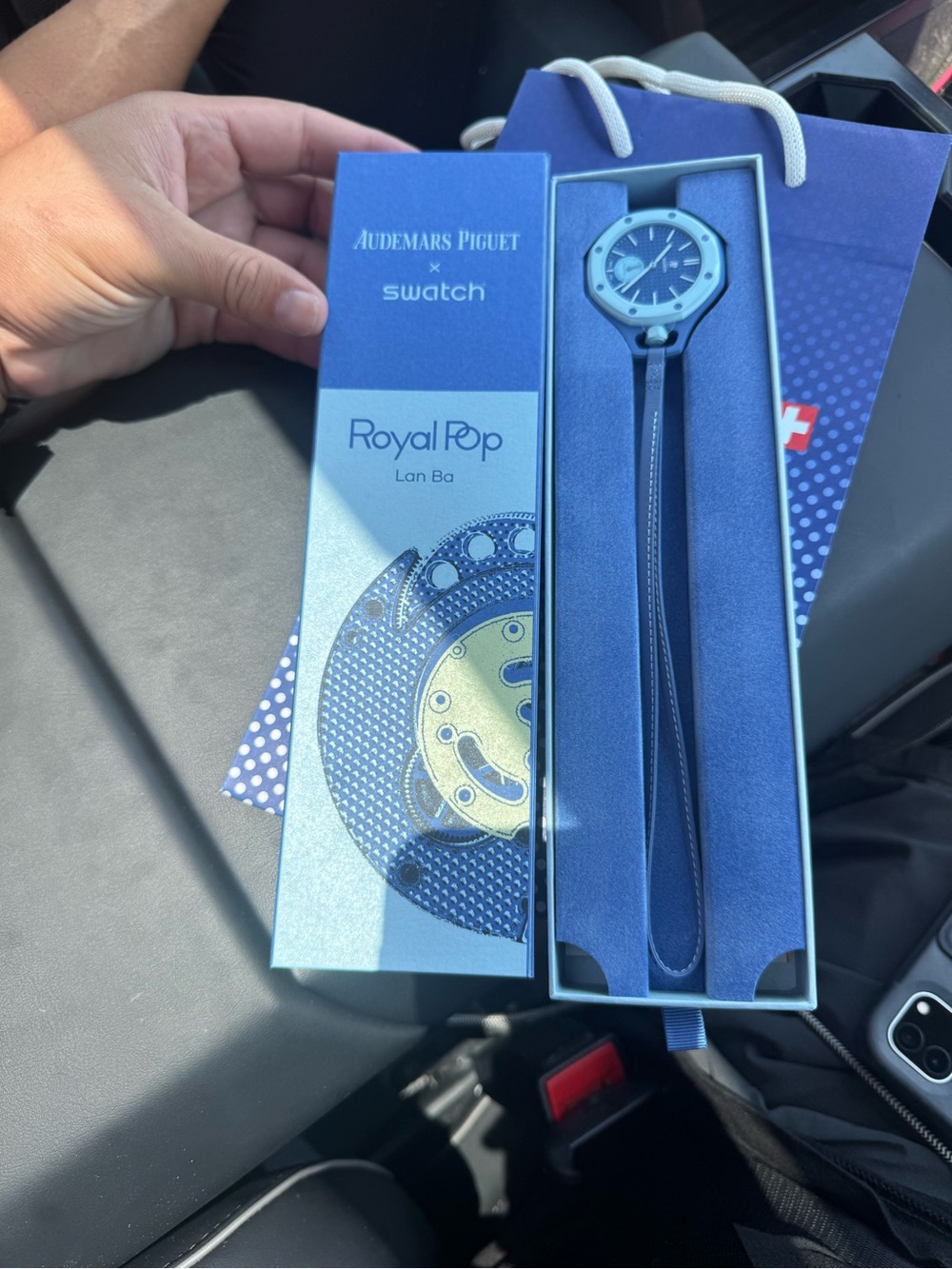 Audemars Piguet Royal Oak x Swatch Royal Pop Blue Watch